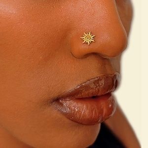 Tribal Sun Nose Stud